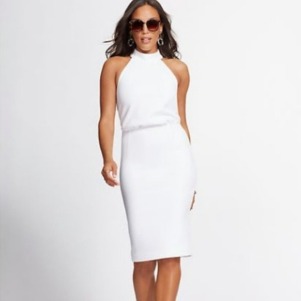 HALTER SHEATH DRESS - GABRIELLE UNION COLLECTION New York & Company
